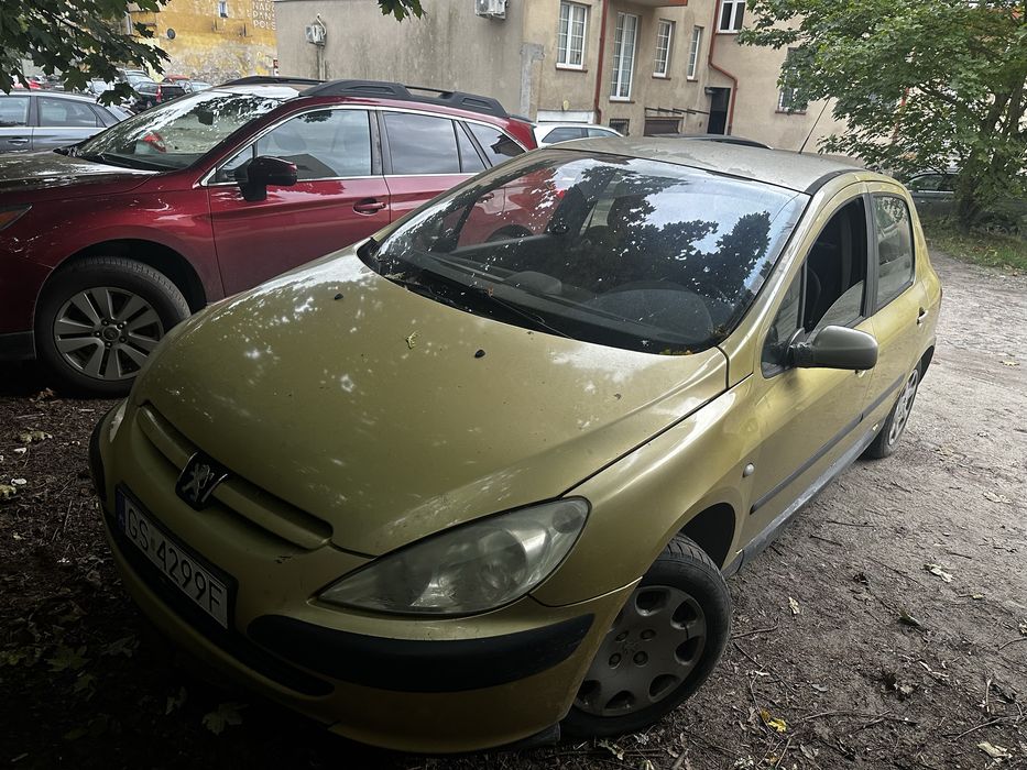 Peugeot 307 - uszkodzony