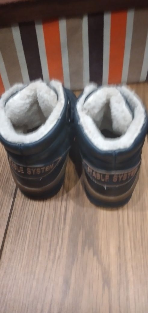 Buty zimowe bardzo ciepłe 24/15 cm