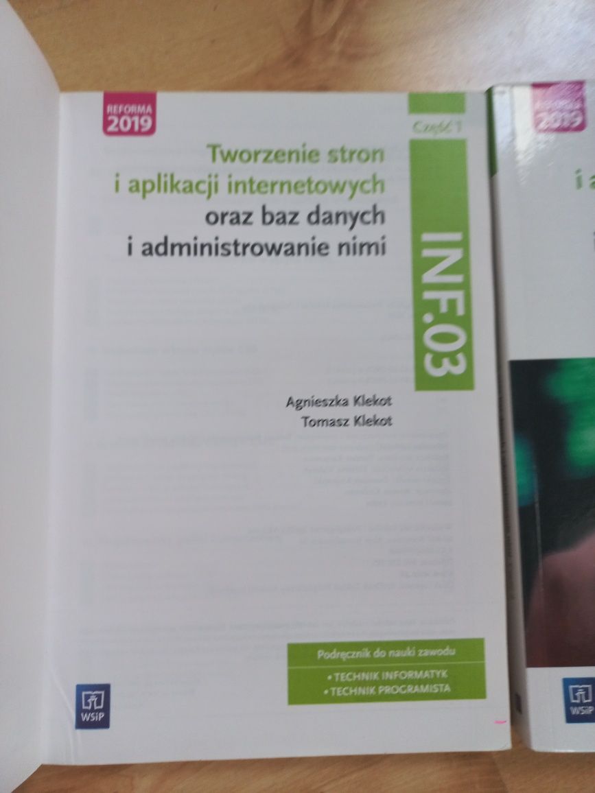 Podręczniki Tworzenie stron i aplikacji internetowych oraz baz danych