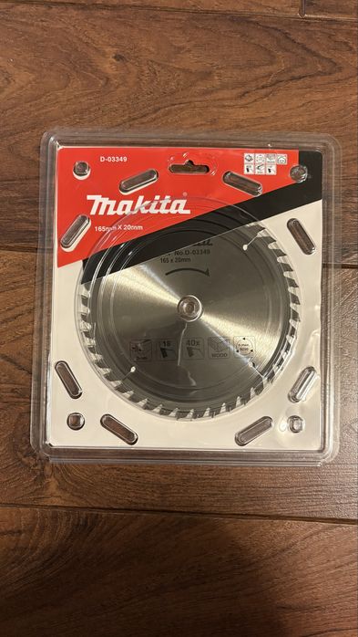 Makita tarcza do drewna płyt meblowych 165 X 20  40 zębów