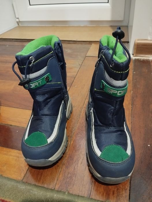 Зимние ботинки для мальчика 26-30 размер