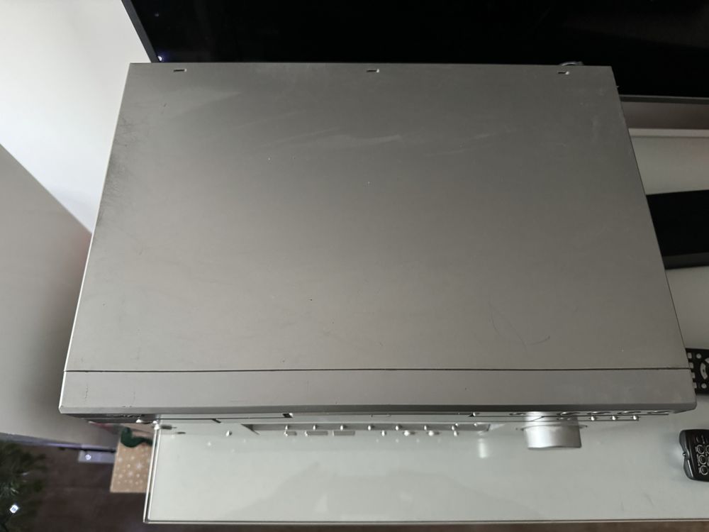 Yamaha amplituner+cd denon+głośniki