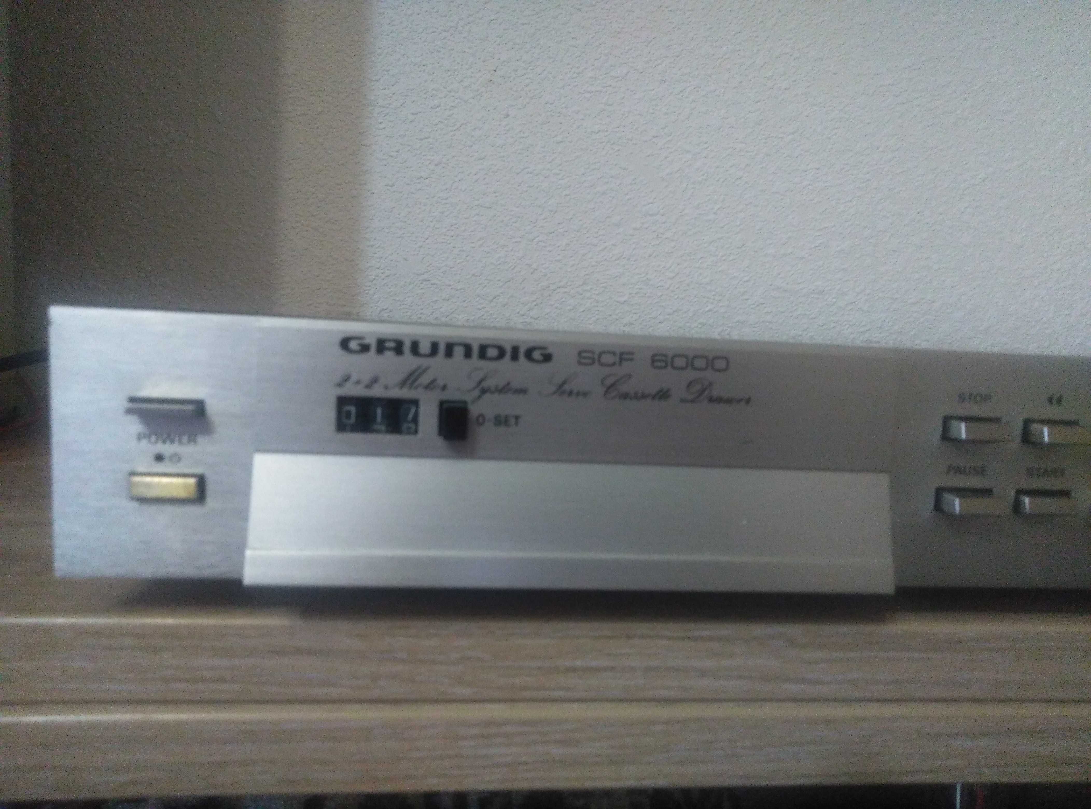 Stereo Cassette Deck Grundig SCF 6000 & Grundig CF 5000