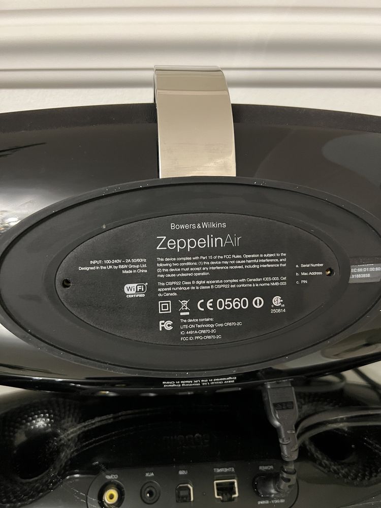 Stacja dokująca głośnik Bowers & Wilkins  Zeppelin Air