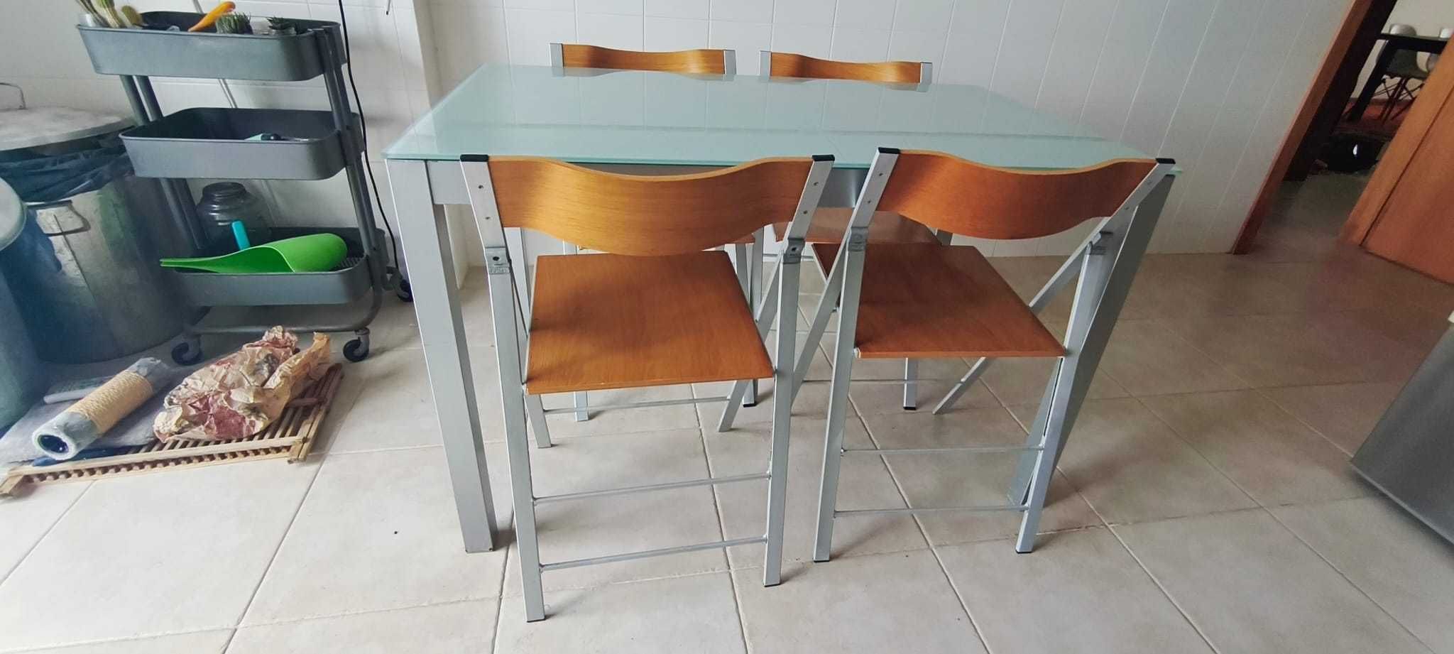 Mesa de cozinha Moblibérica 120cm X 70cm
