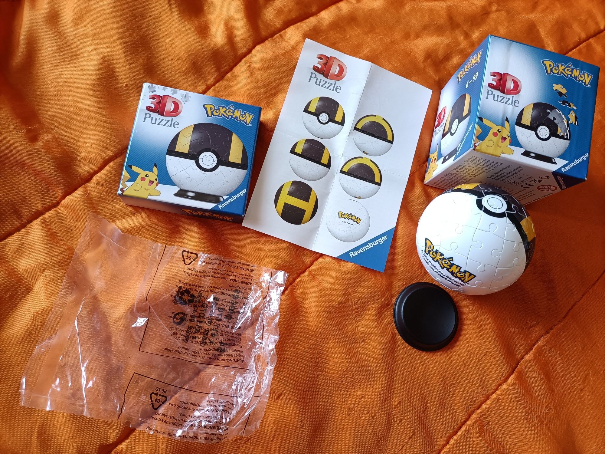 Puzzle bola Pokémon