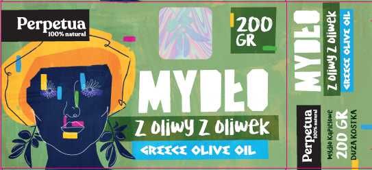 Zestaw dwa naturalne ziolone mydła Greckie 100% Oliwa z Oliwek premium