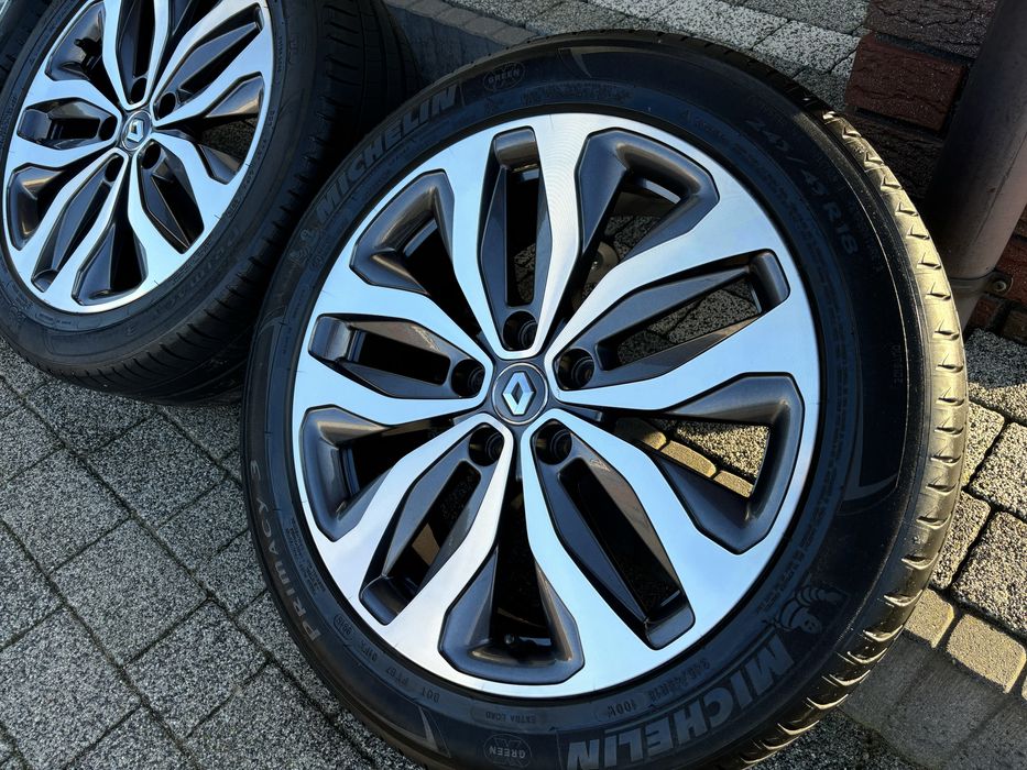 Koła felgi aluminiowe Renault Talisman 18 CNC Nissan Dacia BDB 5x114,3