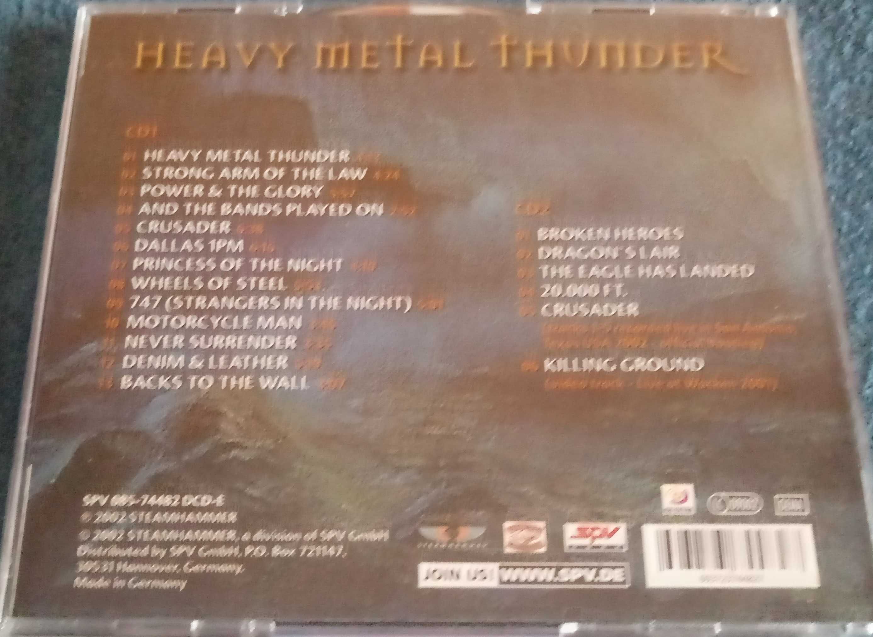 saxon płyty cd zestaw 1