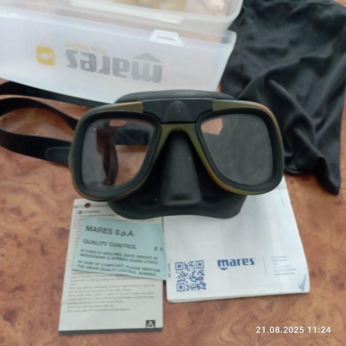 Маска для підводного полювання .ОЛХ доставка.,,Mares Pure Instinct"(ка