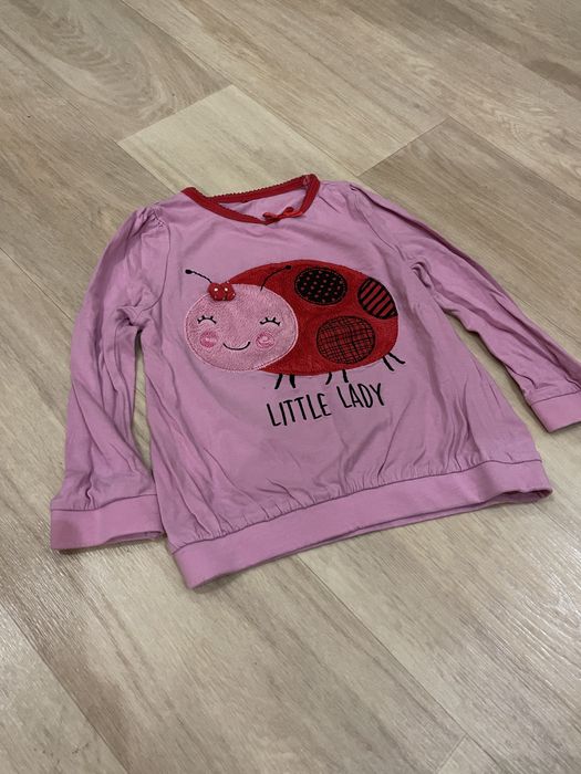 Свитер детский розовый на девочку George 2-3 года, кофта, реглан