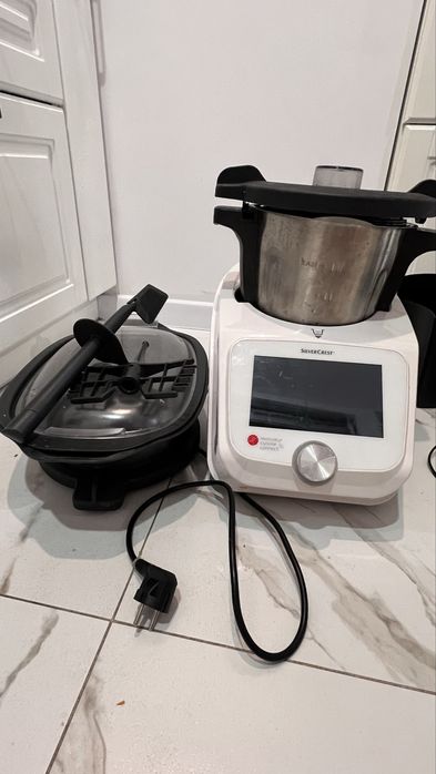 Robot kuchenny , Lidlomix Monsieur Cusiner Silver lcrest SKMC 1200 B2