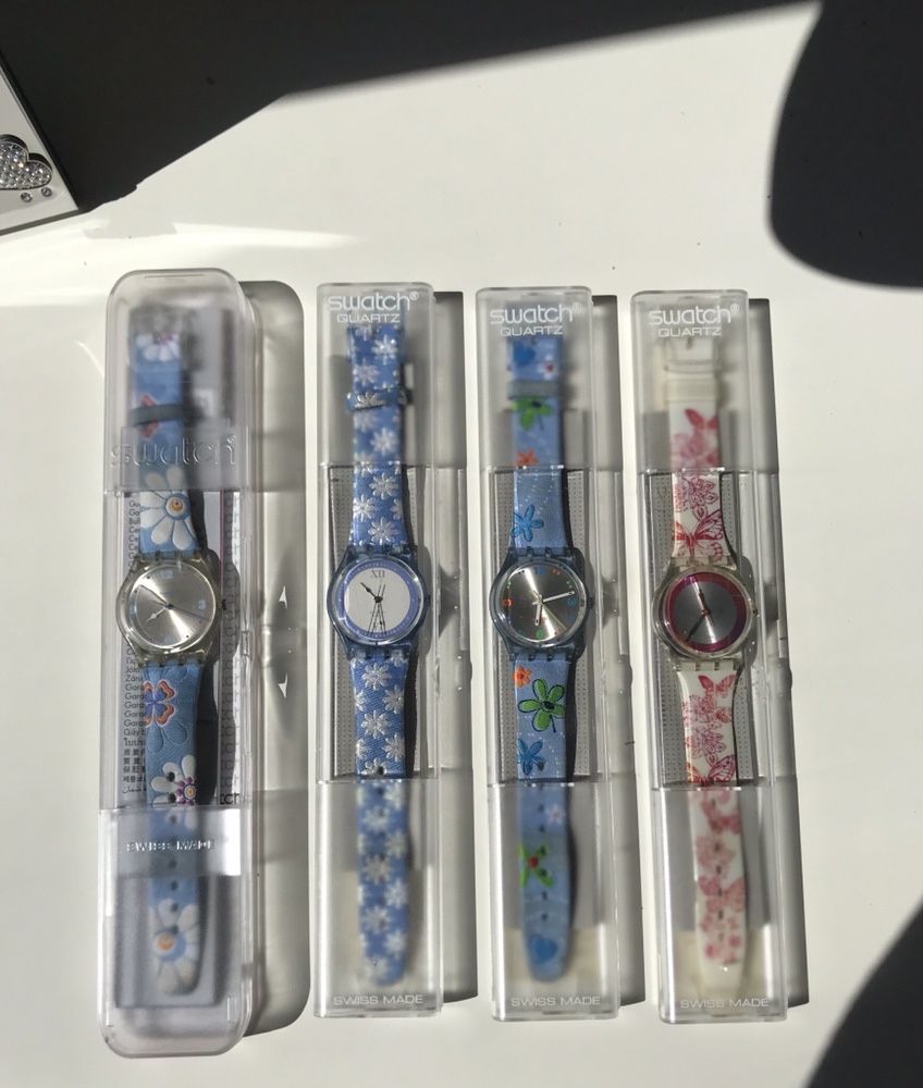 Relógios Swatch com caixa