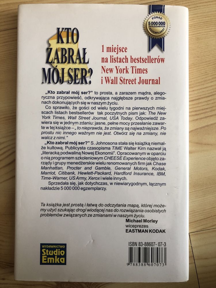 Kto Zabrał Mój Ser? - Spencer Johnson