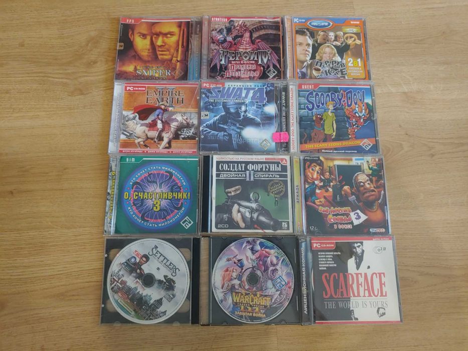 Диски на ПК, CD/DVD диски, Ігри для ПК