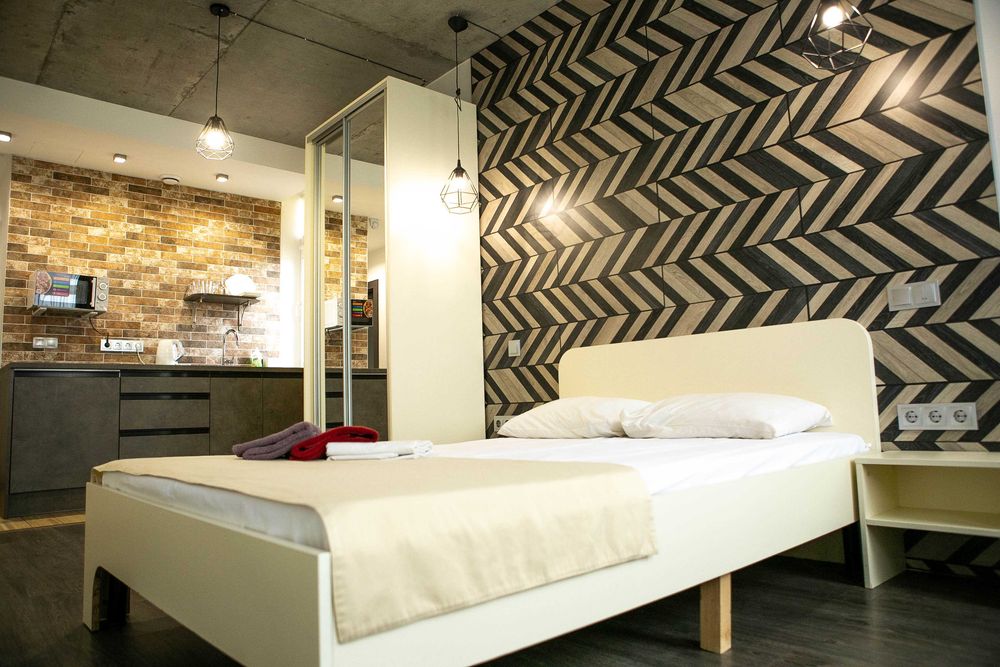 Здам подобово квартиру напряму Люкс студію в Лофт стилі, біля лікарні