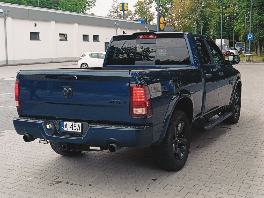 Dodge Ram 1500 3.6 Pentastar LPG 4X4 8HP bogate wyposażenie zamiana.