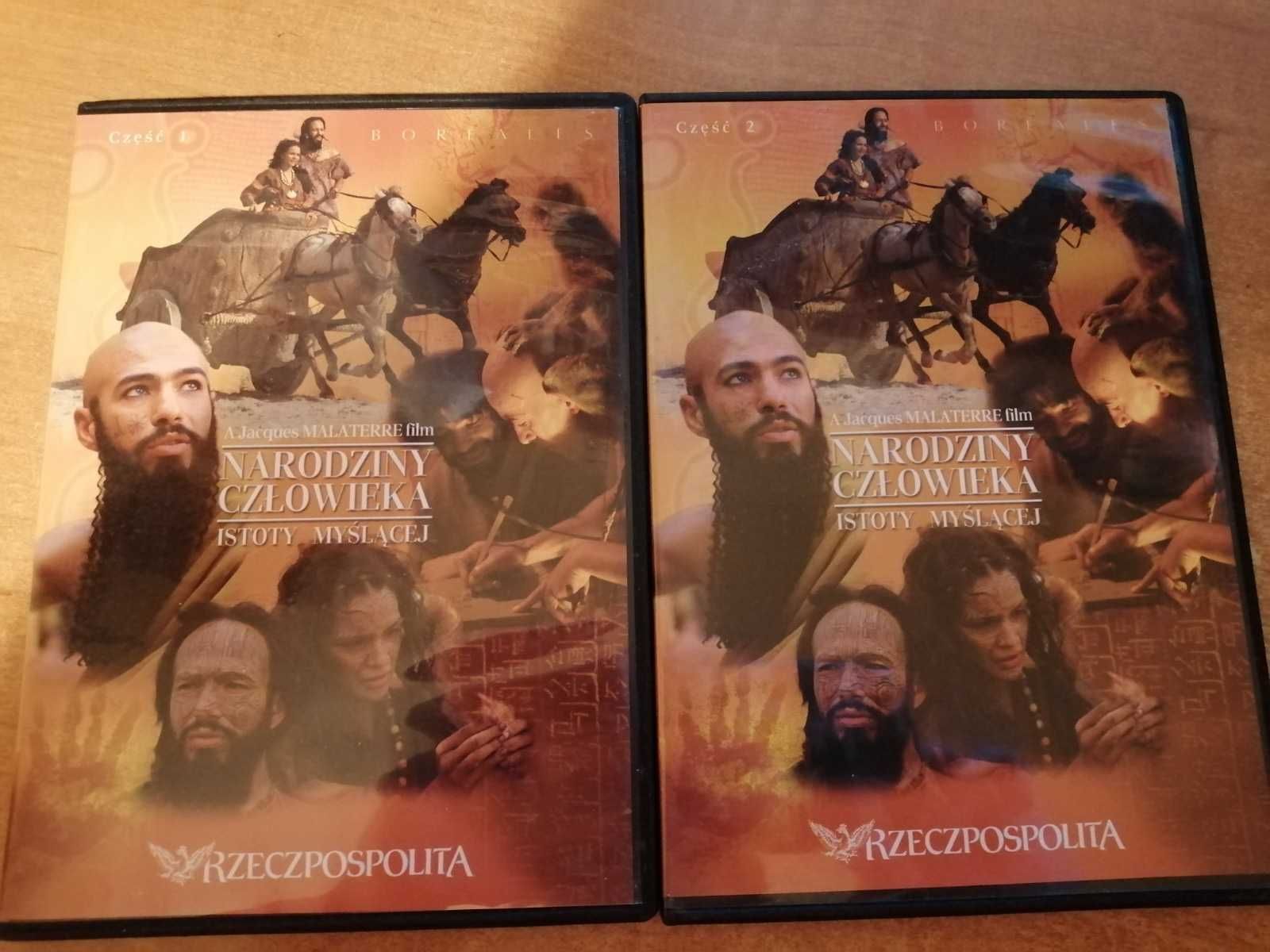 Narodziny człowieka, istoty myślącej, część 1 i 2. DVD