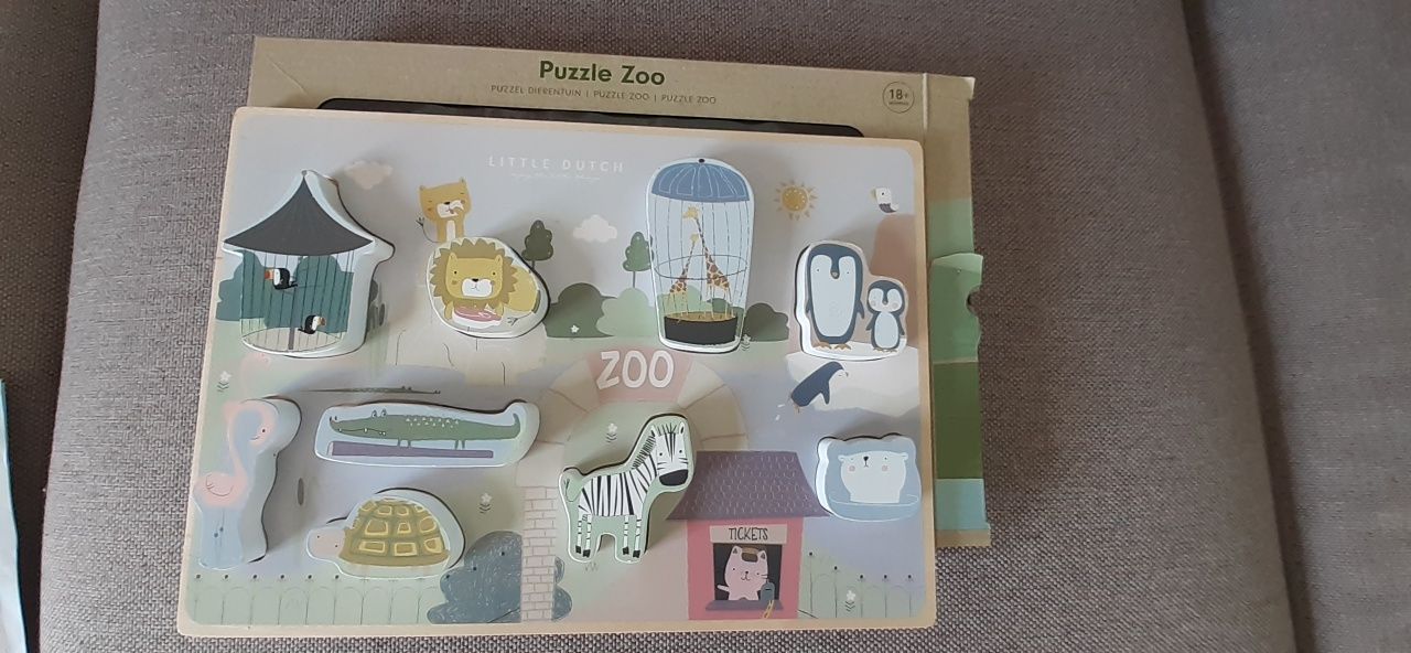 Puzzle zoo littel ducht