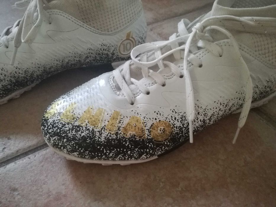 Chuteiras tênis sapatilhas futebol Slniao de cano alto