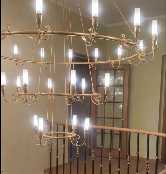 Люстра багаторівнена | дизайнарська люстра