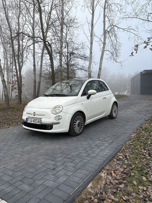 Fiat 500*Biały*Zadbany*Szyberdach*Klima