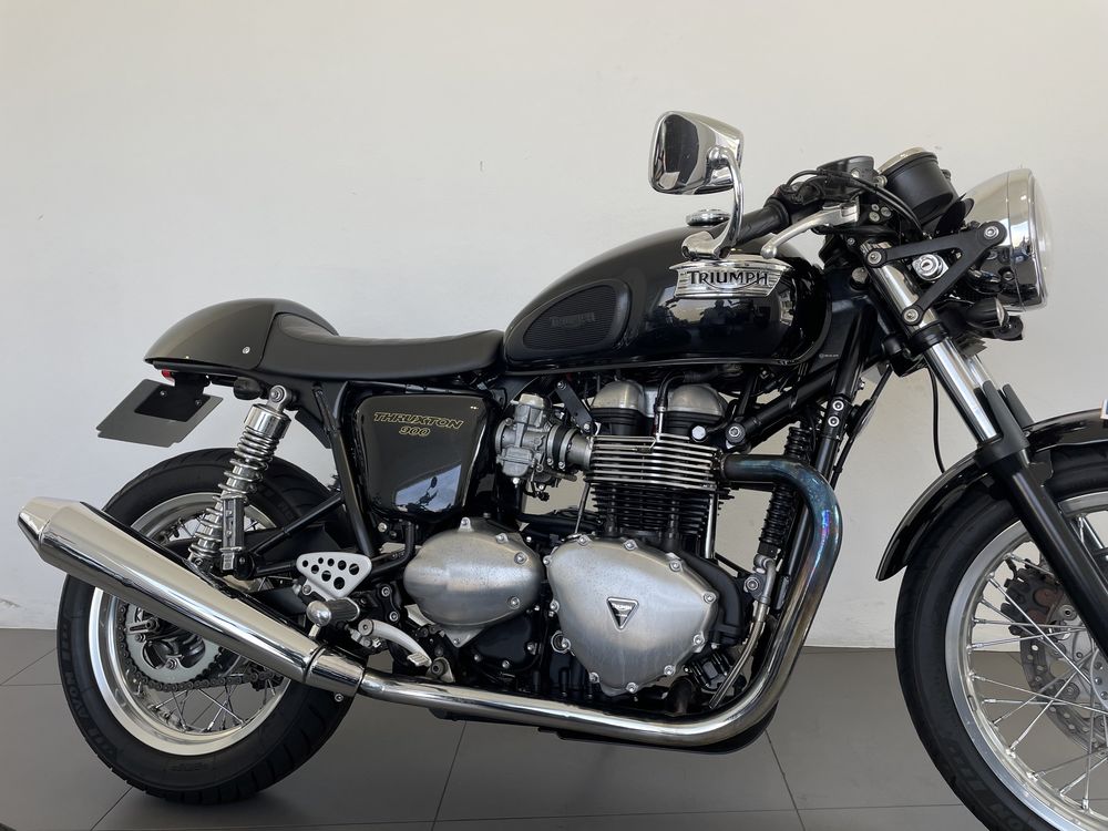 Thruxton 900 clip-on conversion