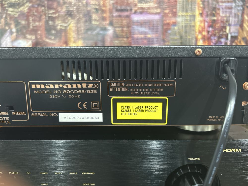Leitor de CD MARANTZ CD 63  mk2 Ki