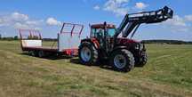 Case MX 120 z ładowaczem