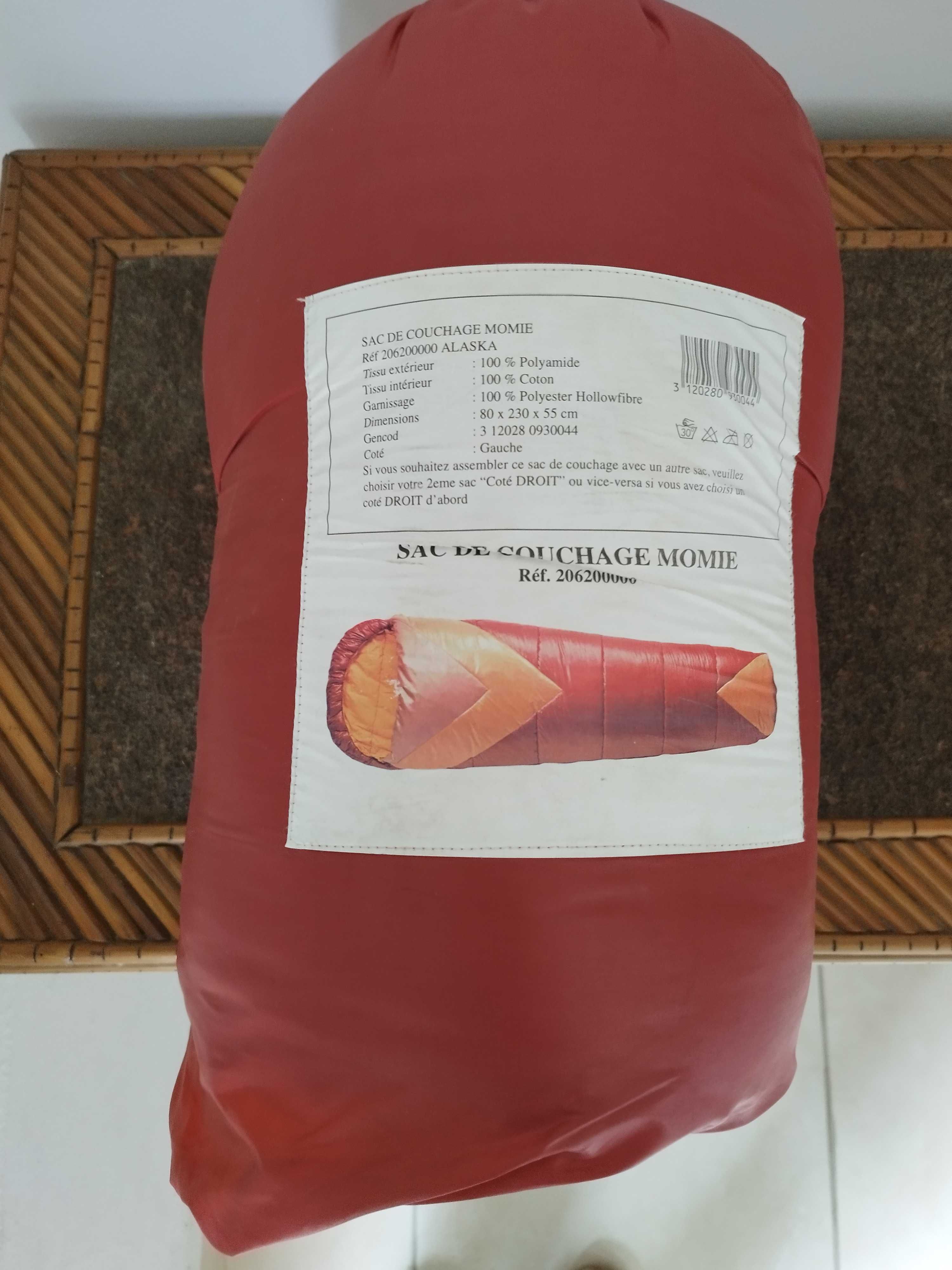 Saco de cama Alaska Vermelho