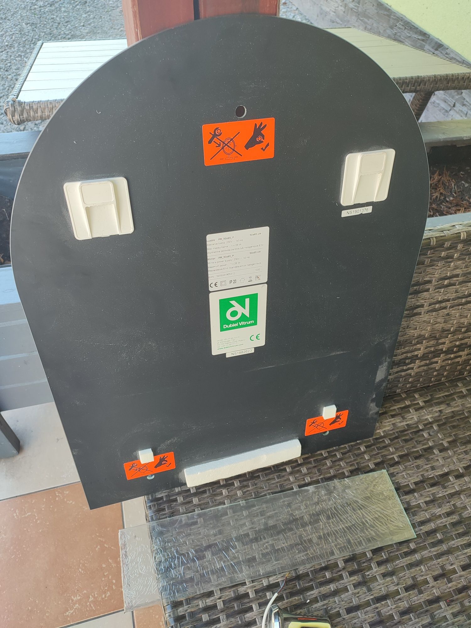 Lustro łazienkowe nowe