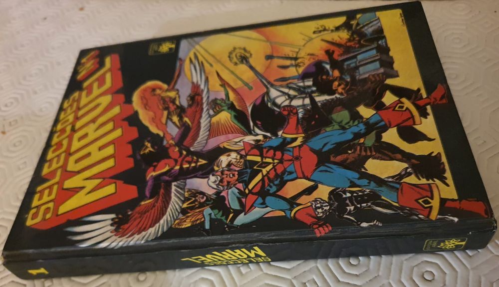 Seleccoes marvel, n 1, capa Dura, ano 1985.