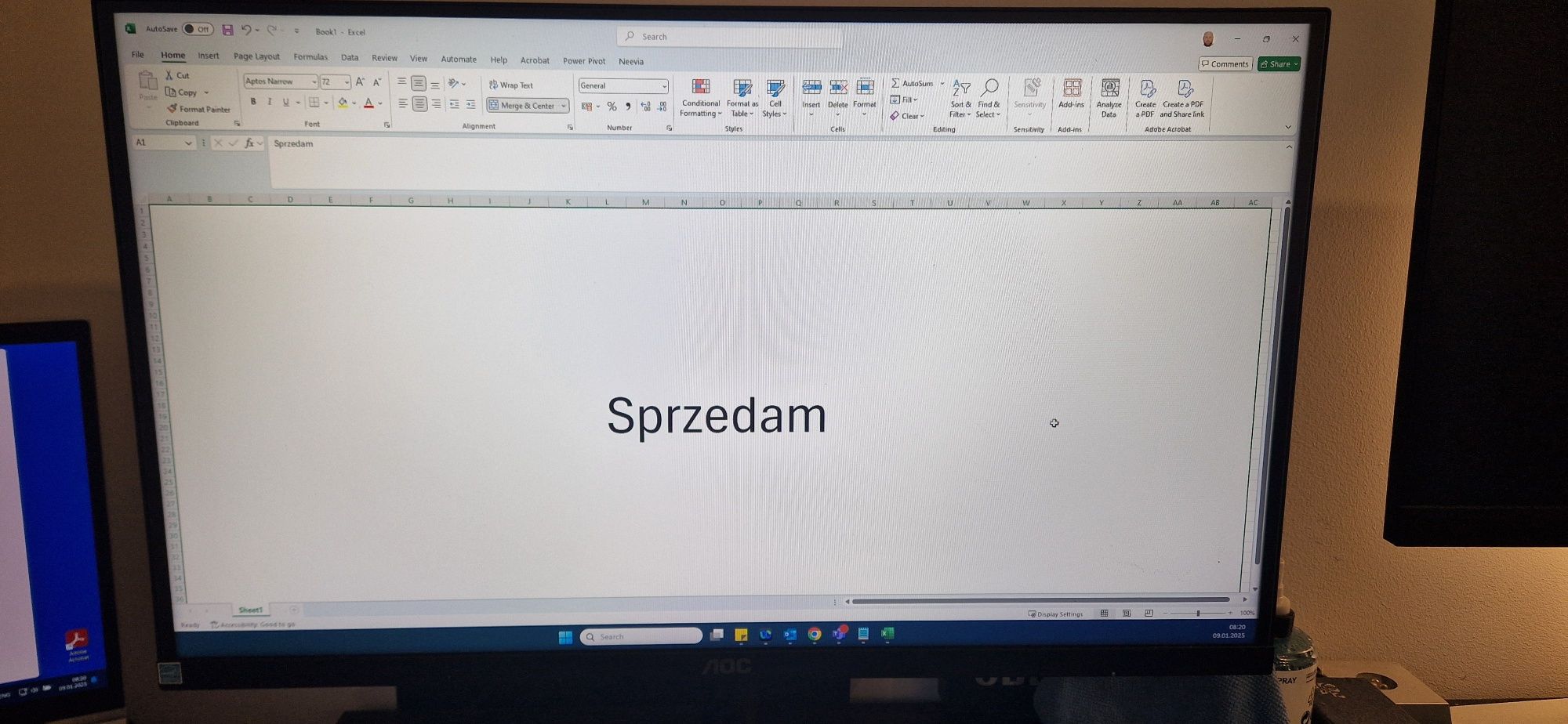 Sprzedam Monitor AOC 24B1H