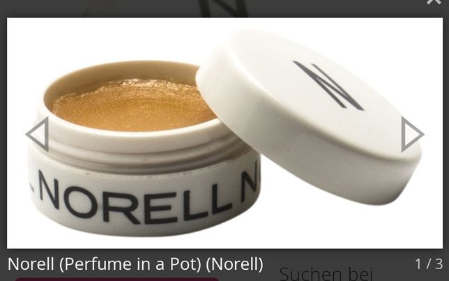 Norell parfum in a pot. Духи