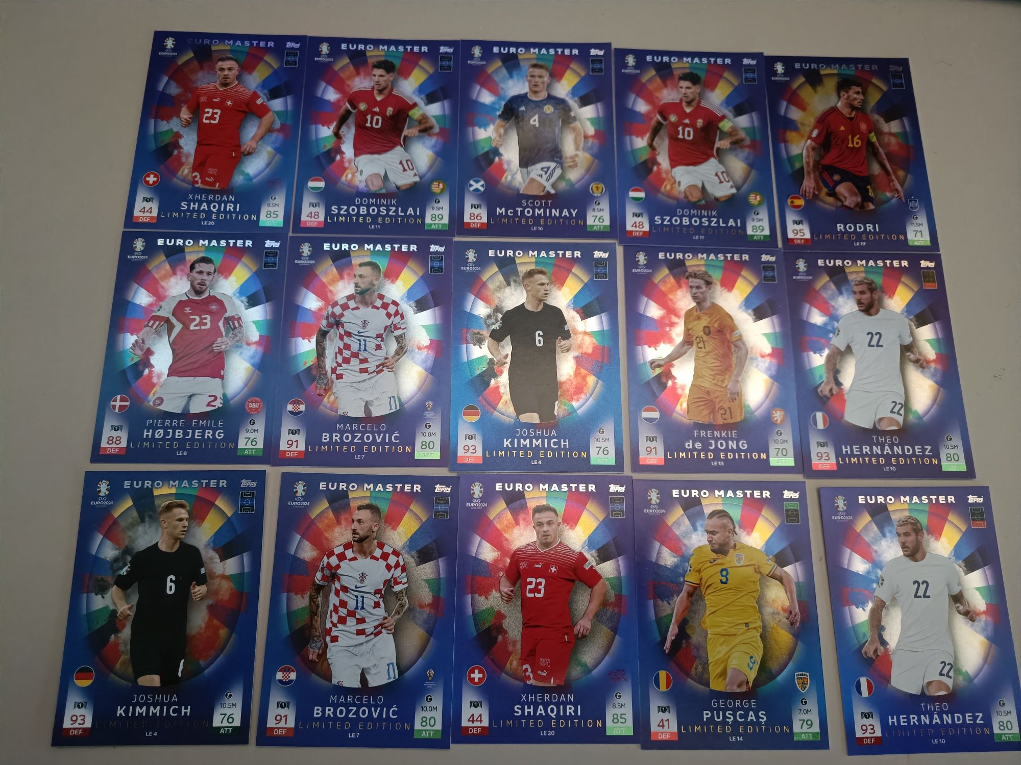 Cartas euro 2024 match attax