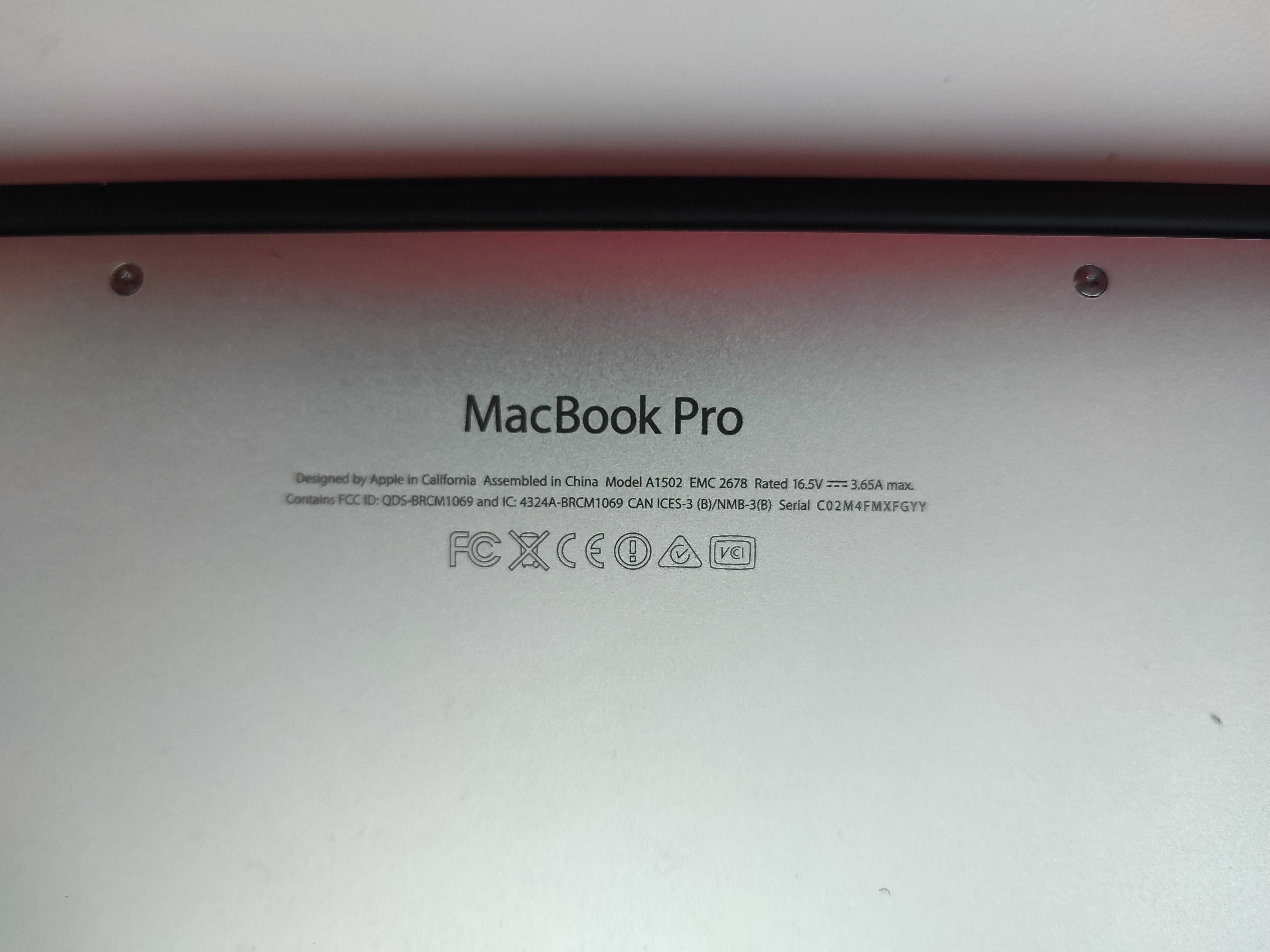 MacBook Pro a1502 2013 13.3/i5/4/128 gb