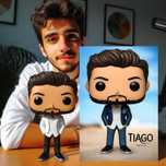 Retrato personalizado estilo Funko Pop | Desenho digital personalizado