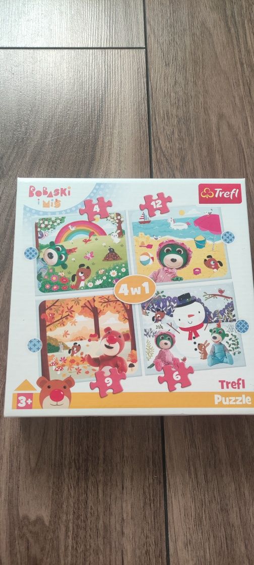 Puzzle dla dzieci Pory Roku 3+ Trefl Nowe