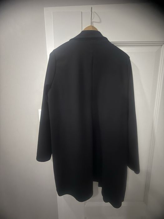 Marynarka dluga czarna rizmuar 44