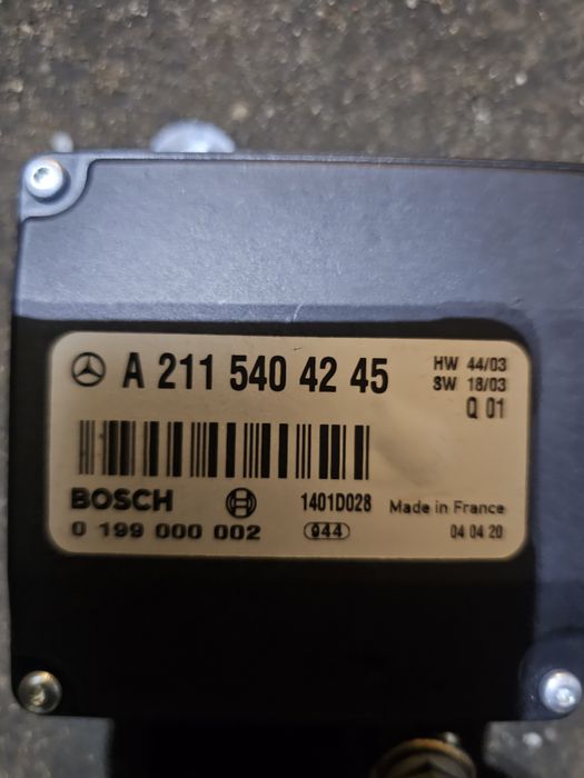 Moduł akumulatora mercedes w211