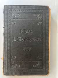 Książka Pisma H. Sienkiewicza 1903 rok Ogniem i mieczem
