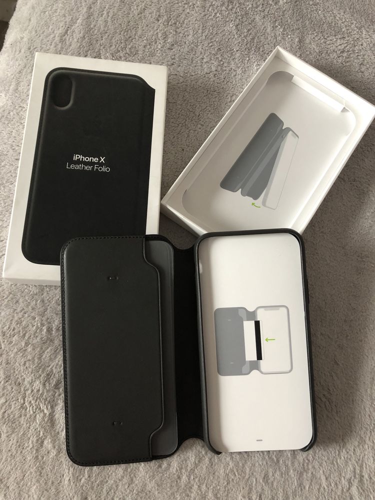 Etui skórzane do iPhoneX oryginalne