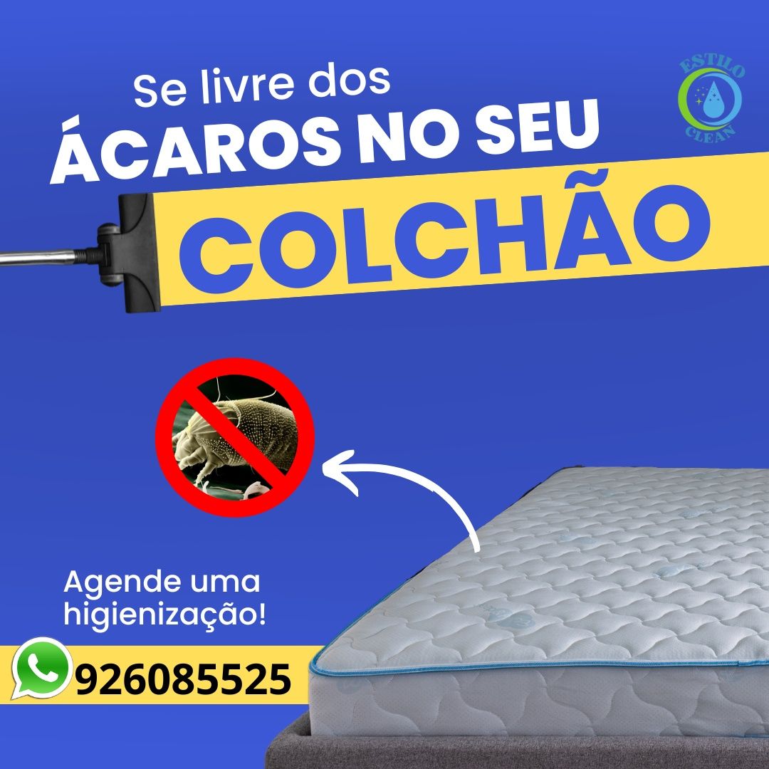 Lavagem de Estofos e colchões
