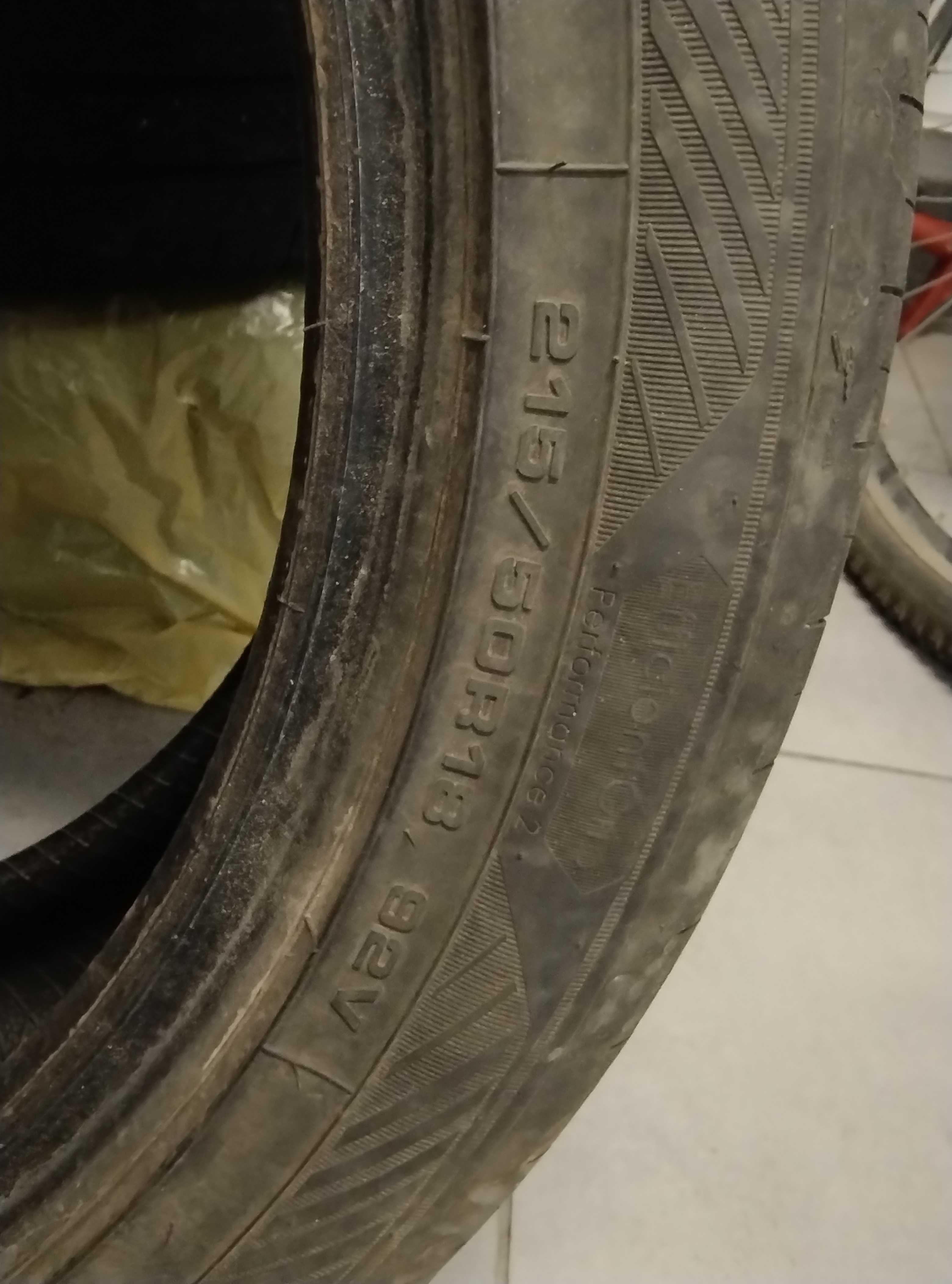 Opony letnie GoodYear 215/50 R18  4 szt