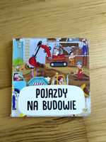 Książka Pojazdy na budowie książeczka dla dzieci