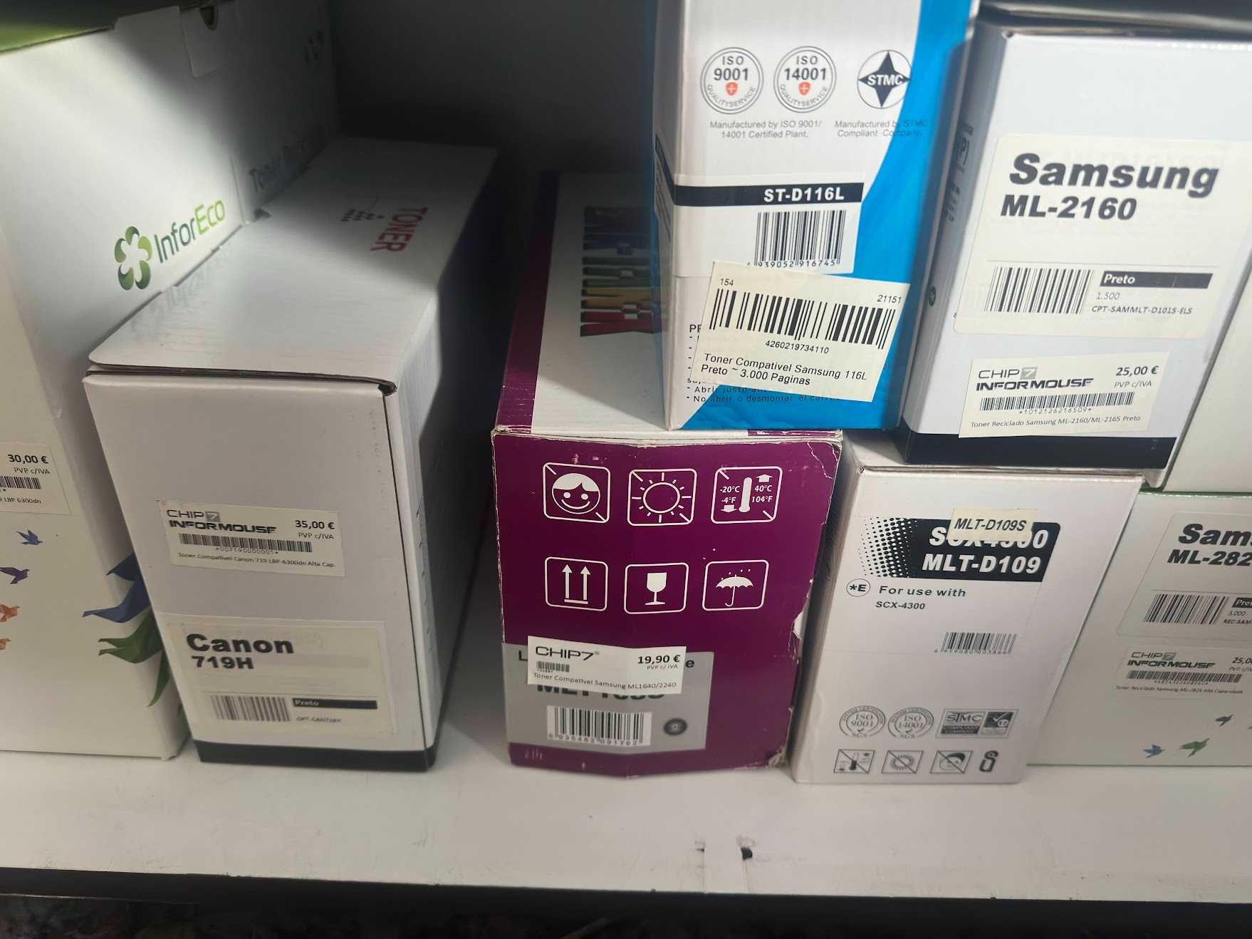 Toners Reciclados e Compativeis