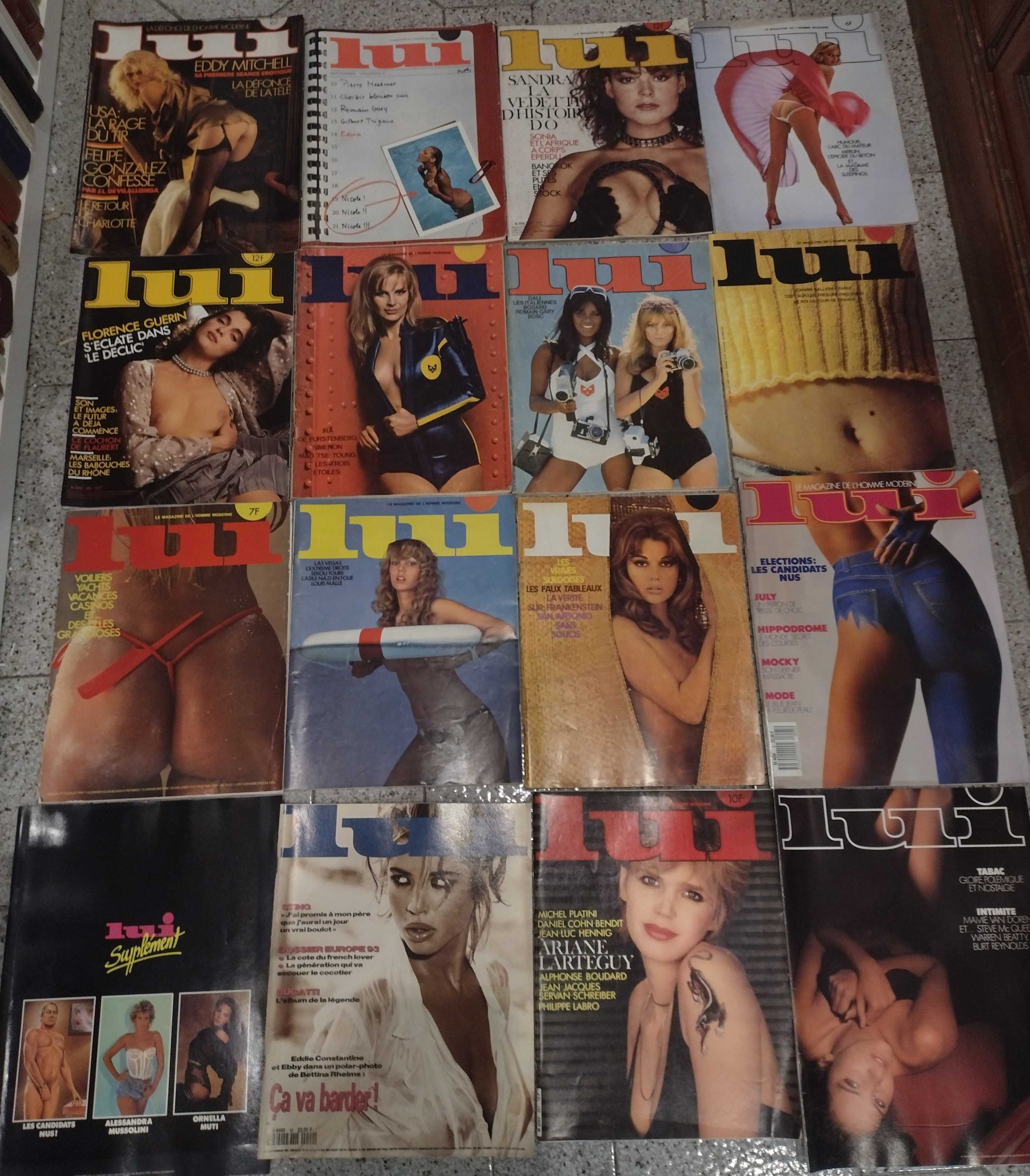 Revistas Lui eróticas Vintage ver fotos 34 unidades