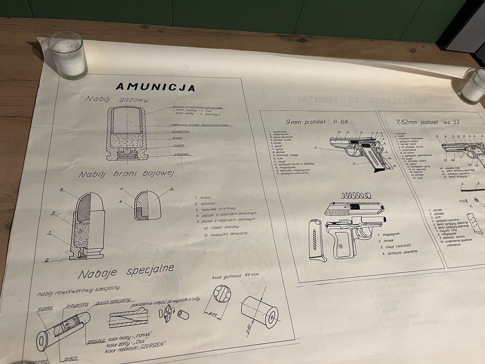 Plakat prl z jednostki wojskowej wielkosc