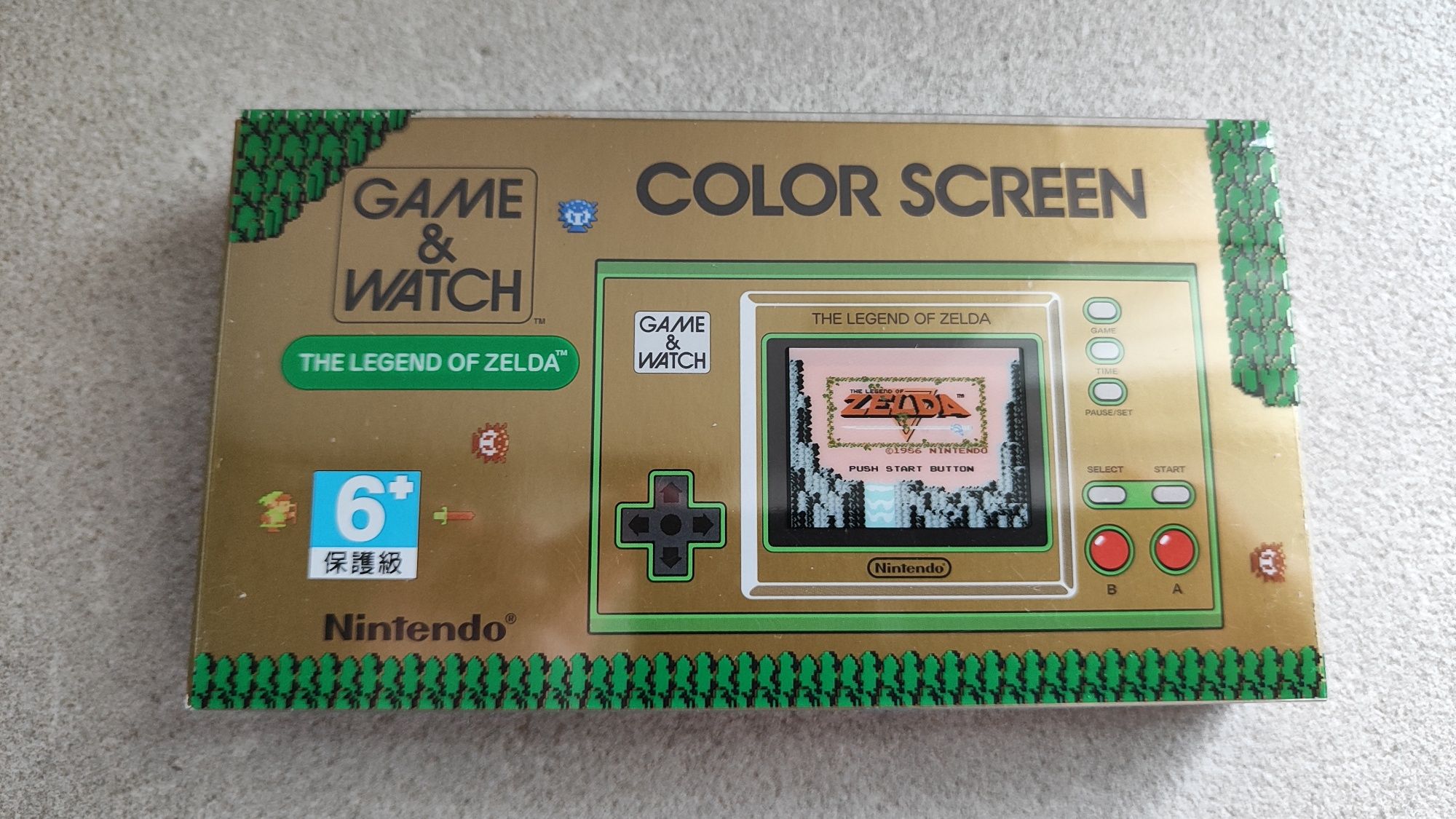 Для ценителей: Nintendo Game Watch Zelda игровая приставка