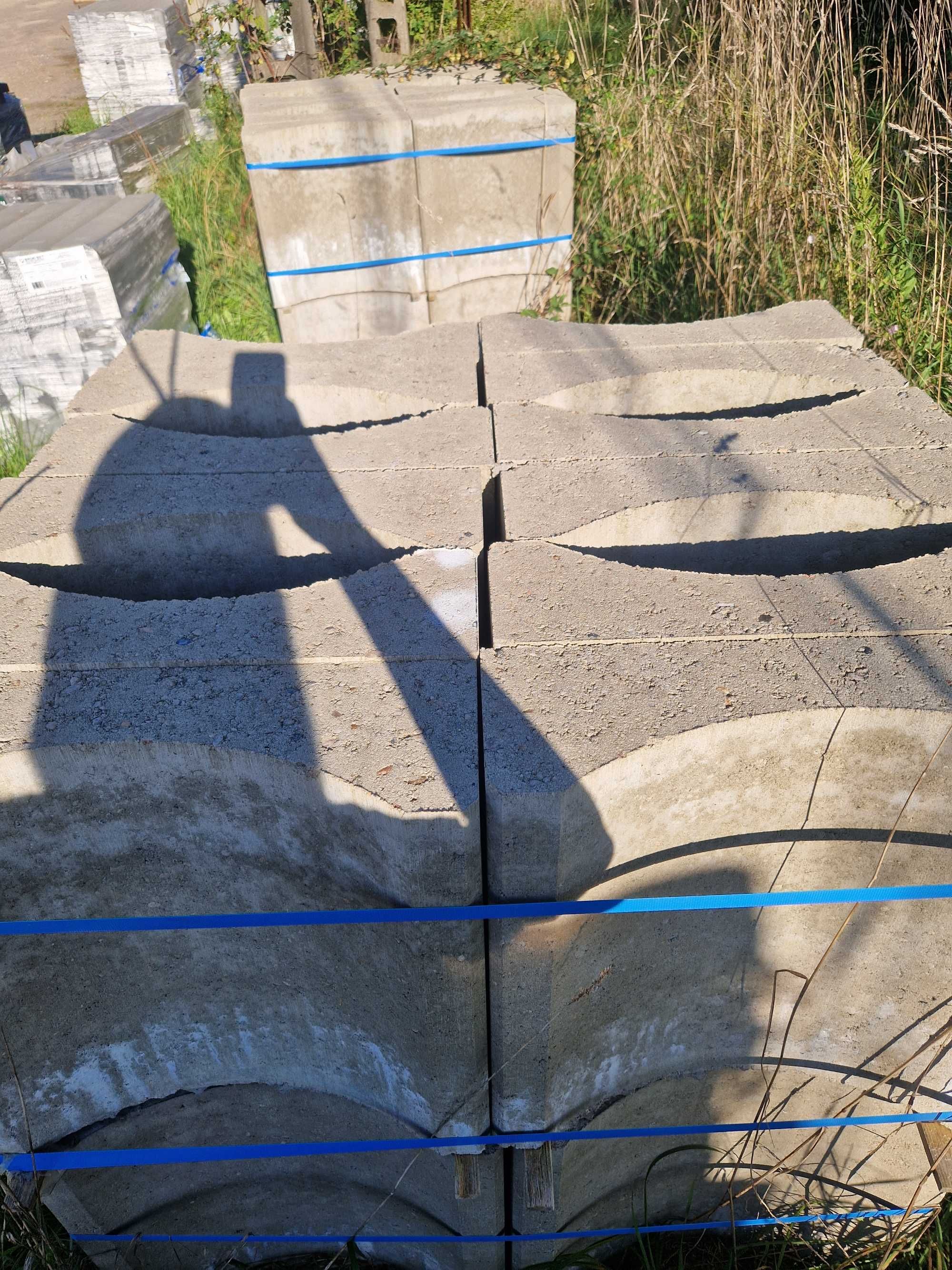 Koryto/Korytko betonowe ściekowe, 33x25x8 cm i 50x60x15 cm